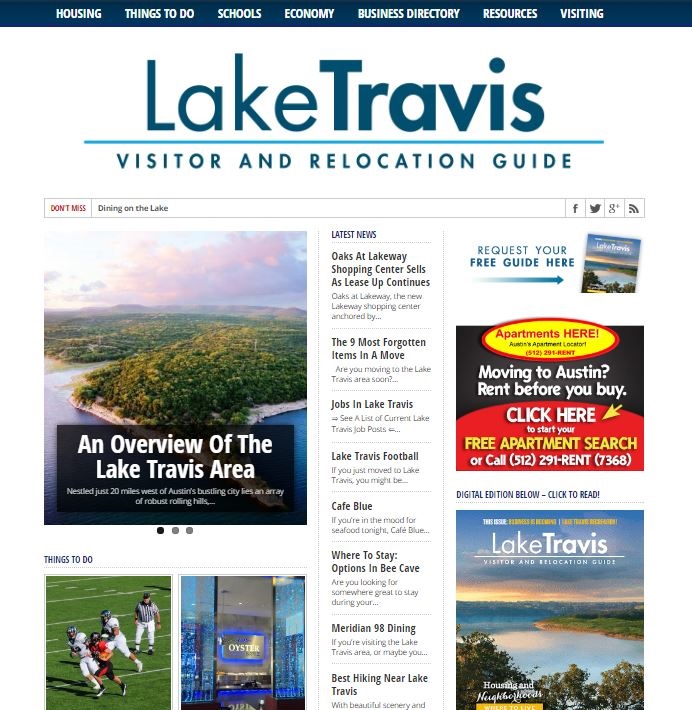 lake travis website