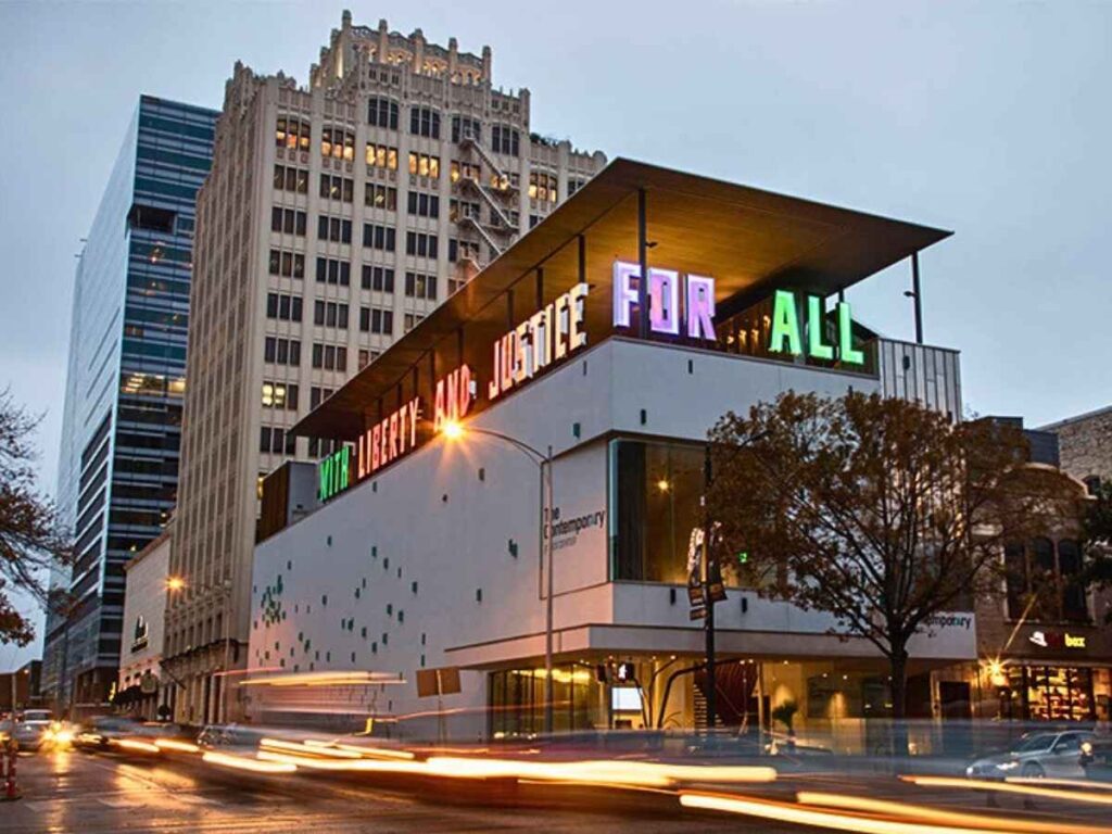 Picture of The Contemporary Austin building for article Austin Museum Partnership in 2025 for newcomers moving to Austin.