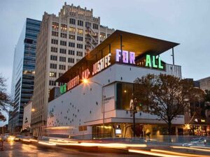 Picture of The Contemporary Austin building for article Austin Museum Partnership in 2025 for newcomers moving to Austin.