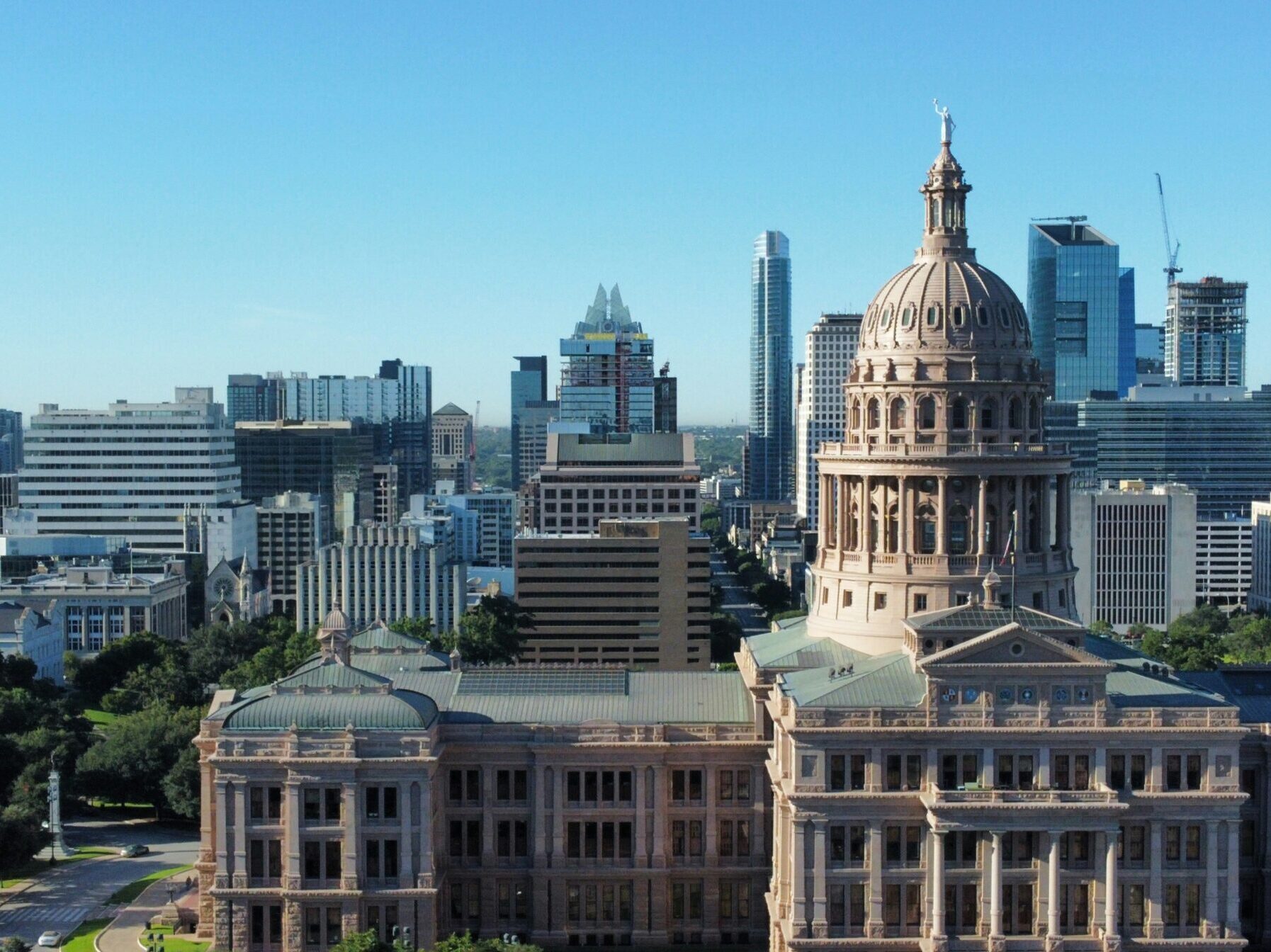 Austin capital building. Is it safe to raise a family in Austin