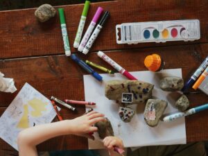 childs markers and crayons. Austin summer camps